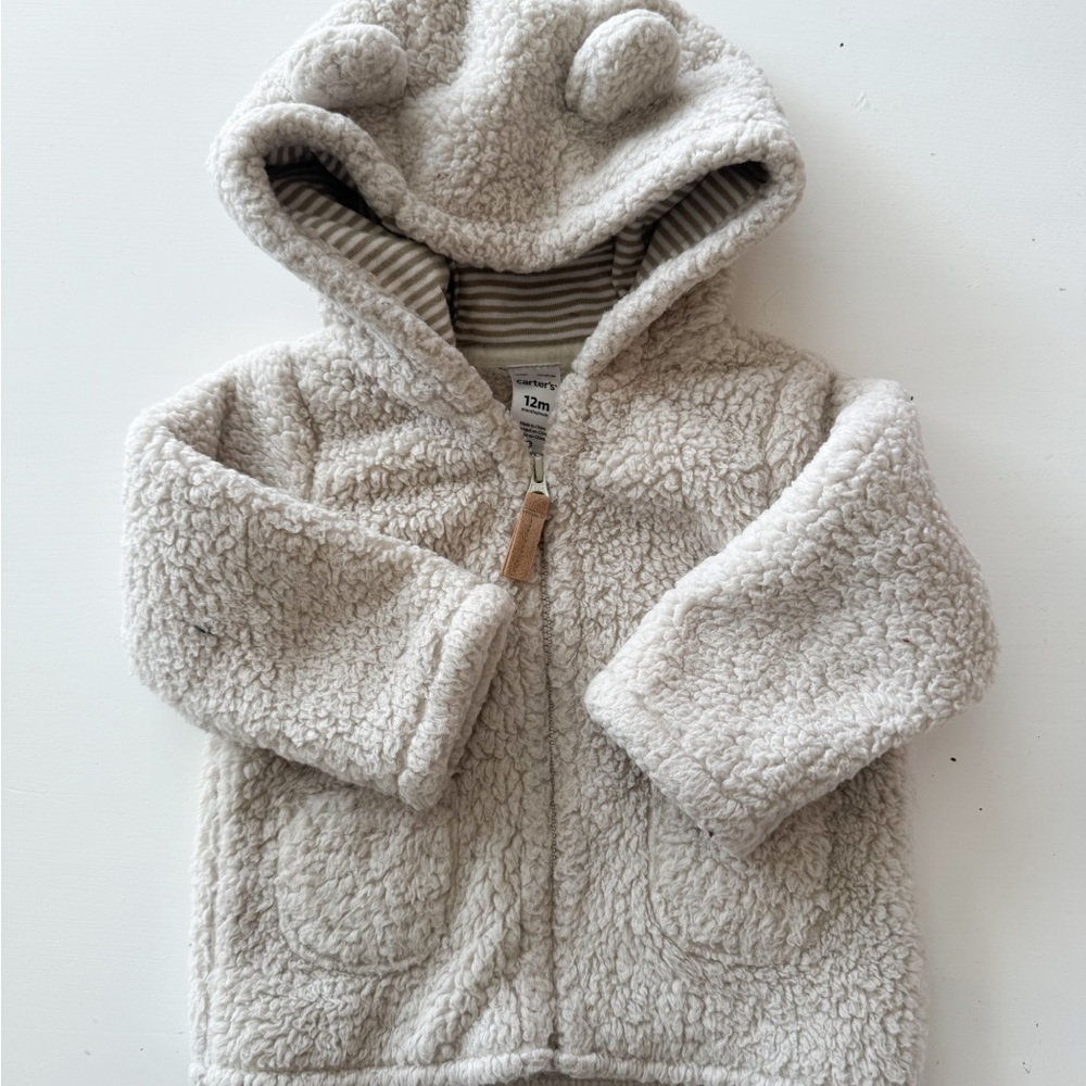 Carter's Cream Fleece Baby Jacket